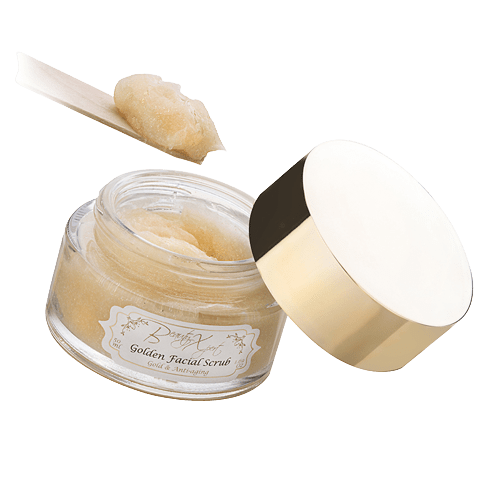 Golden Facial Scrub - Kuldne näokoorija