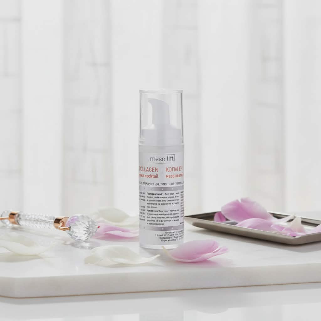 Kollageeni mesokokteil pinguldab silmnähtavalt vananevat nahka, stimuleerides tõepoolest üliefektiivselt uute valguliste kiudude tootmist.