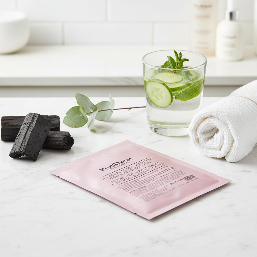 Puhastav kollageeni kangasmask puhastab ja ahendab poore, et vältida komedoonide teket, vähendab rasueritust, sobib ka akne korral. Niisutab nahka.